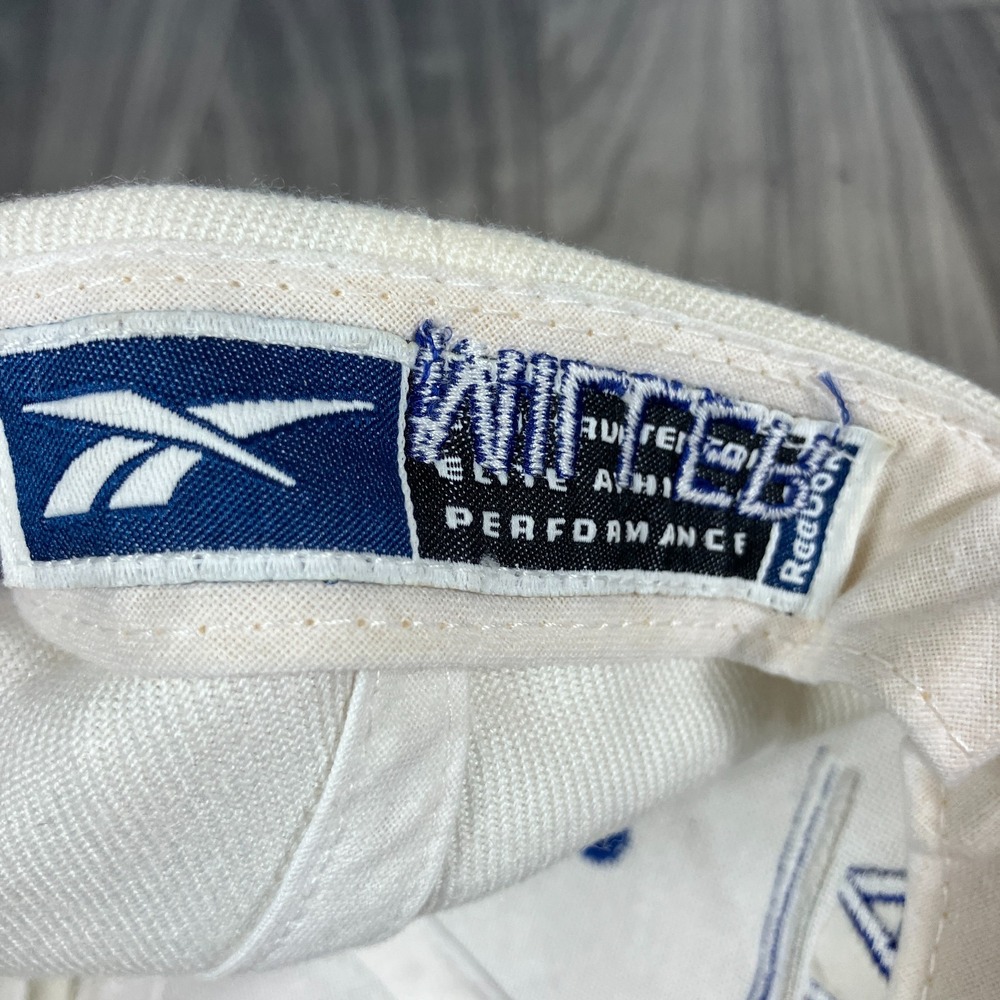 VTG Reebok College AF Air Force Academy Cap Snapback Blue Embroidered Wool Blend - Picture 5 of 6